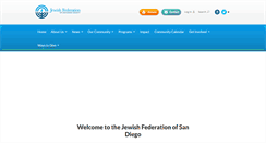 Desktop Screenshot of jewishinsandiego.org
